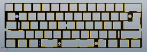 waffling60: solder and hotswap (two versions) MX 60% PCB, ANSI & ISO 234332-1