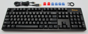 Today's Custom Keyboard...DK9000G2-CCLLB (Now with PBT Gold Side Print) 56672-0