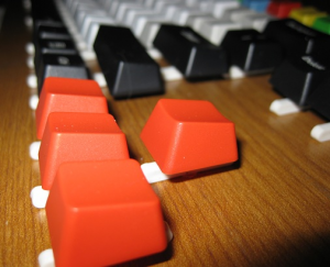 My extremely budget Keycap Board 26165-6