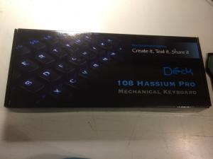 First Mech Keyboard in my life ~ Deck Hassium Pro 108 68131-0