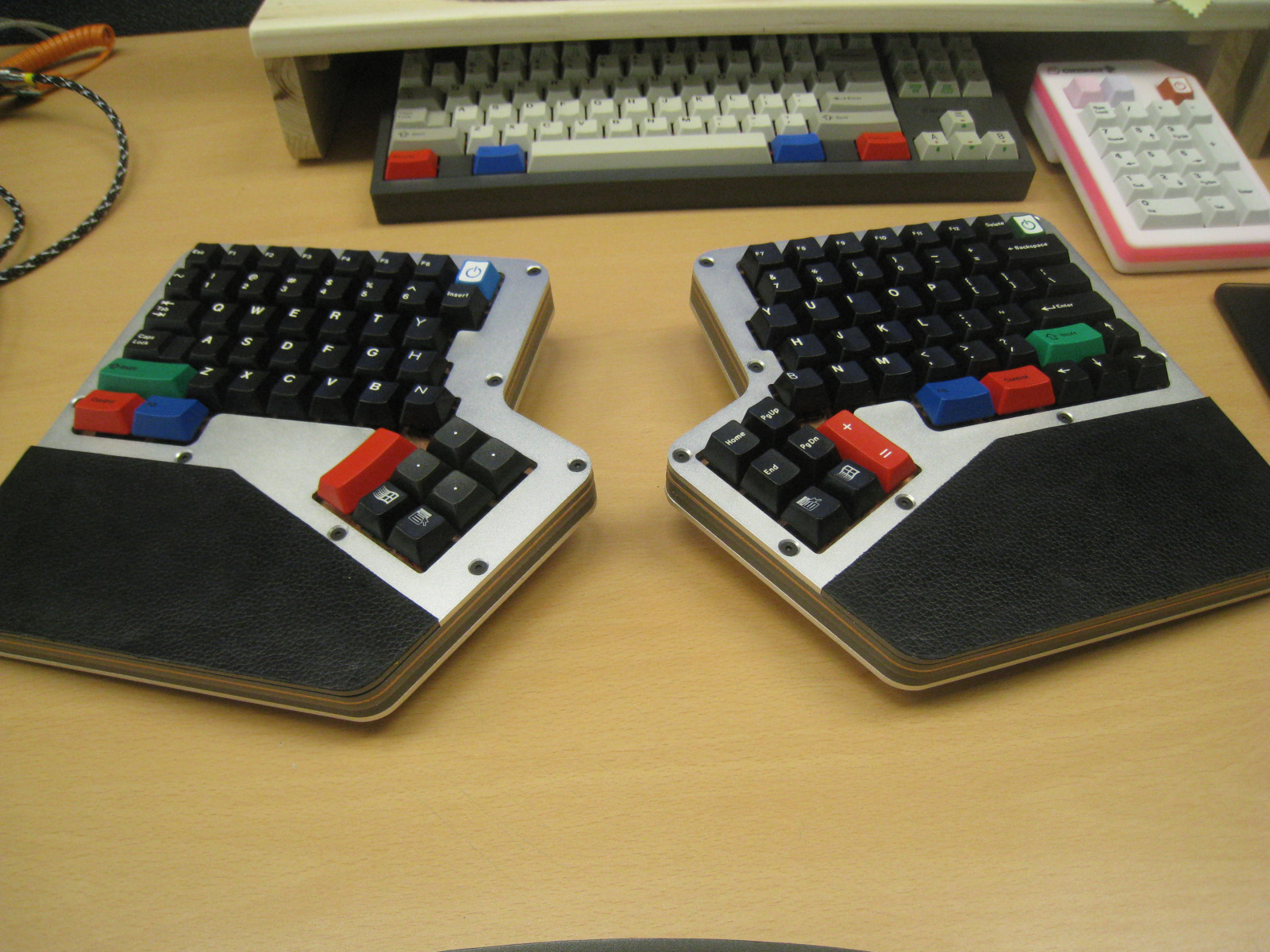 my own wireless split ergonomics keyboards. 14900-2