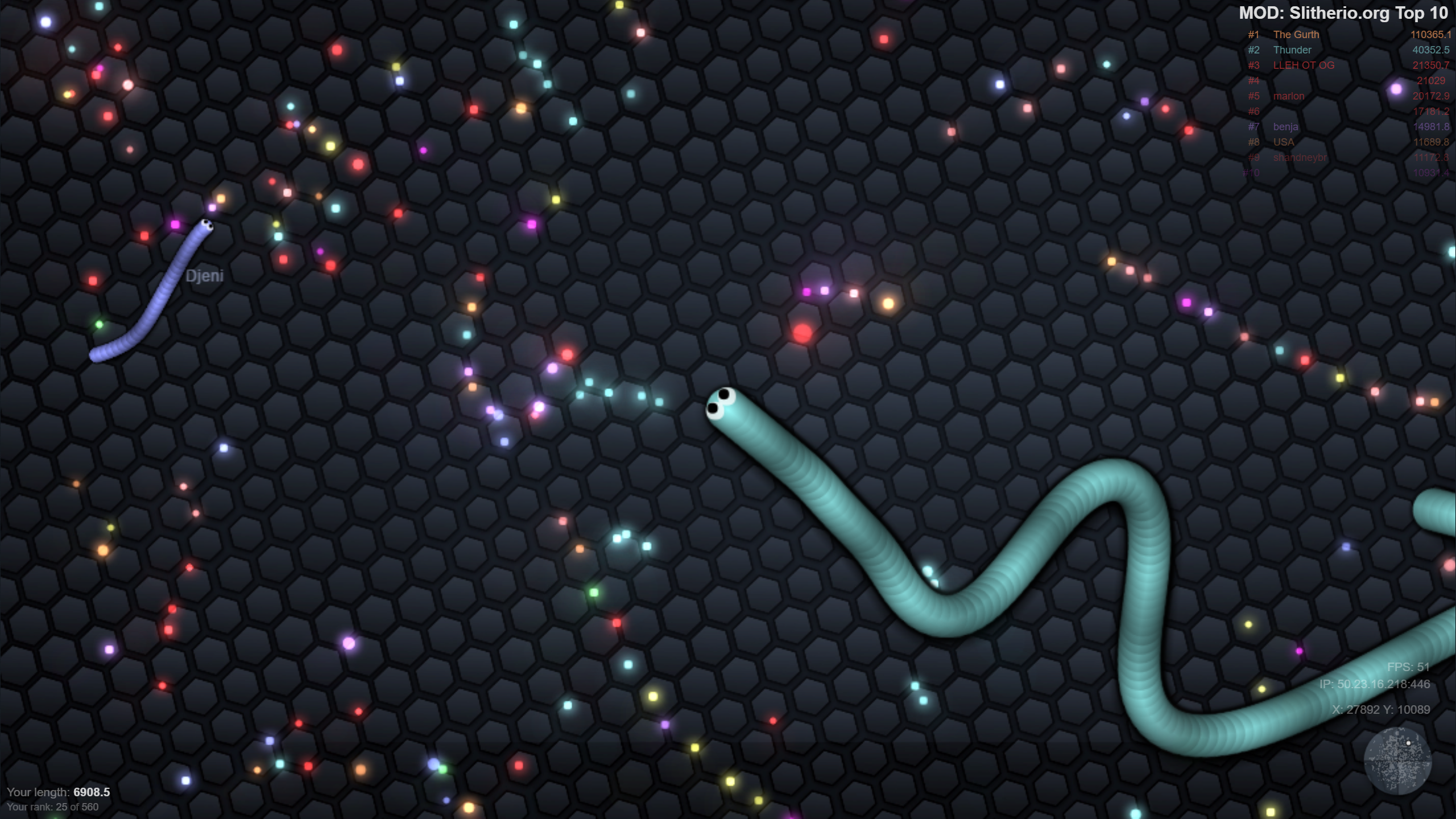 Slither.io Play Friends Mod - Slither.io Hack and Slitherio Mods