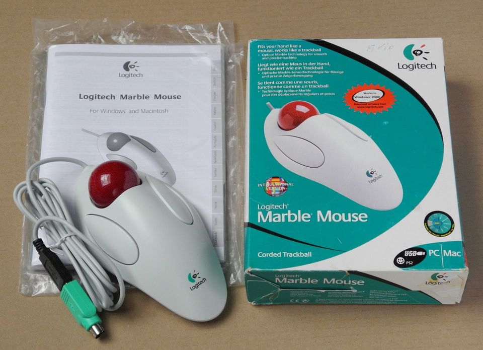 Logitech® Trackman® Marble® Mouse