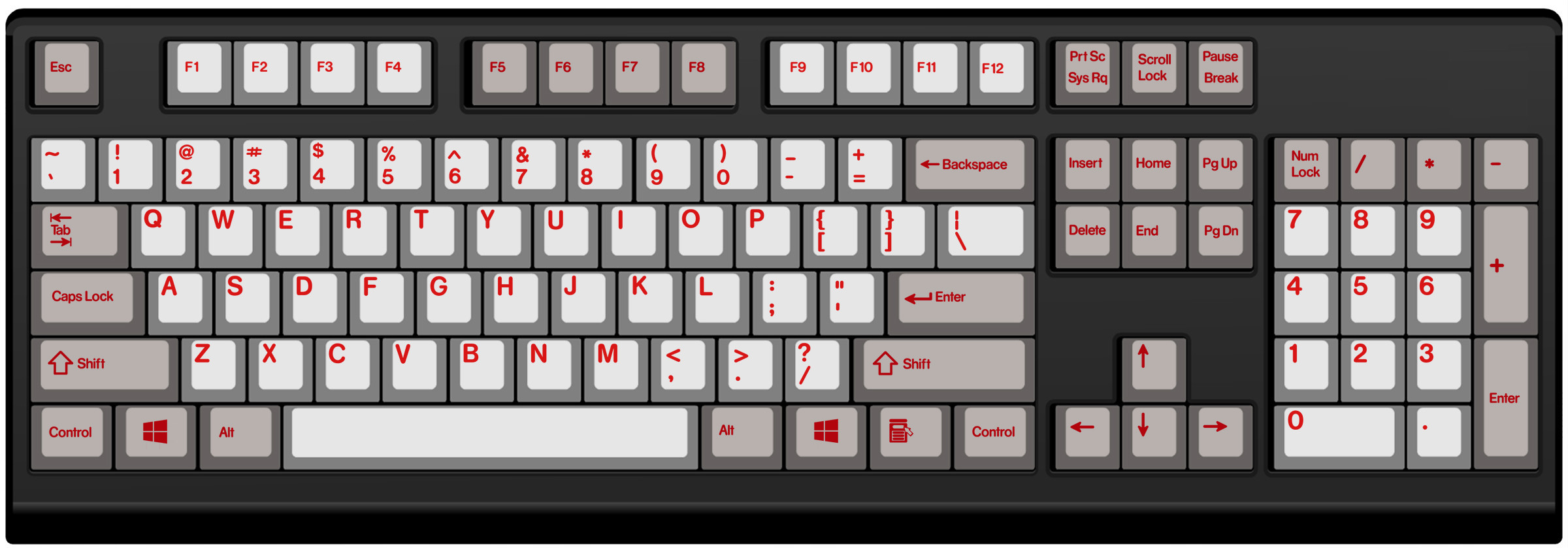 PBT White/Beige set ROUND 4 ISO included 133keys Accept order now