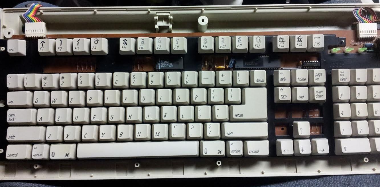MAK Clavier Vintage Logic MAK-105 ORTEK MAC-105 ALPS 